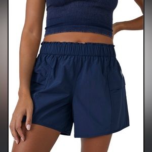 Free People Navy Blue Women's Shorts